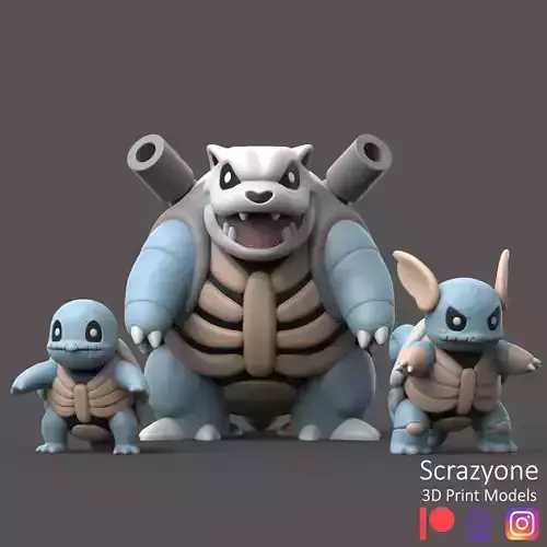 POKEMON - HALLOWEEN SQUIRTLE EVOLUTION
