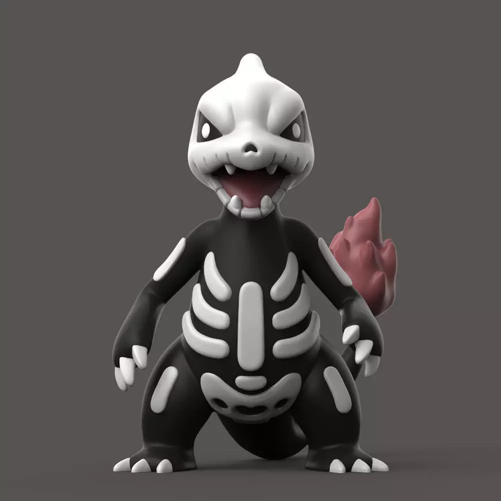 POKEMON - HALLOWEEN CHARMELEON 3D print model