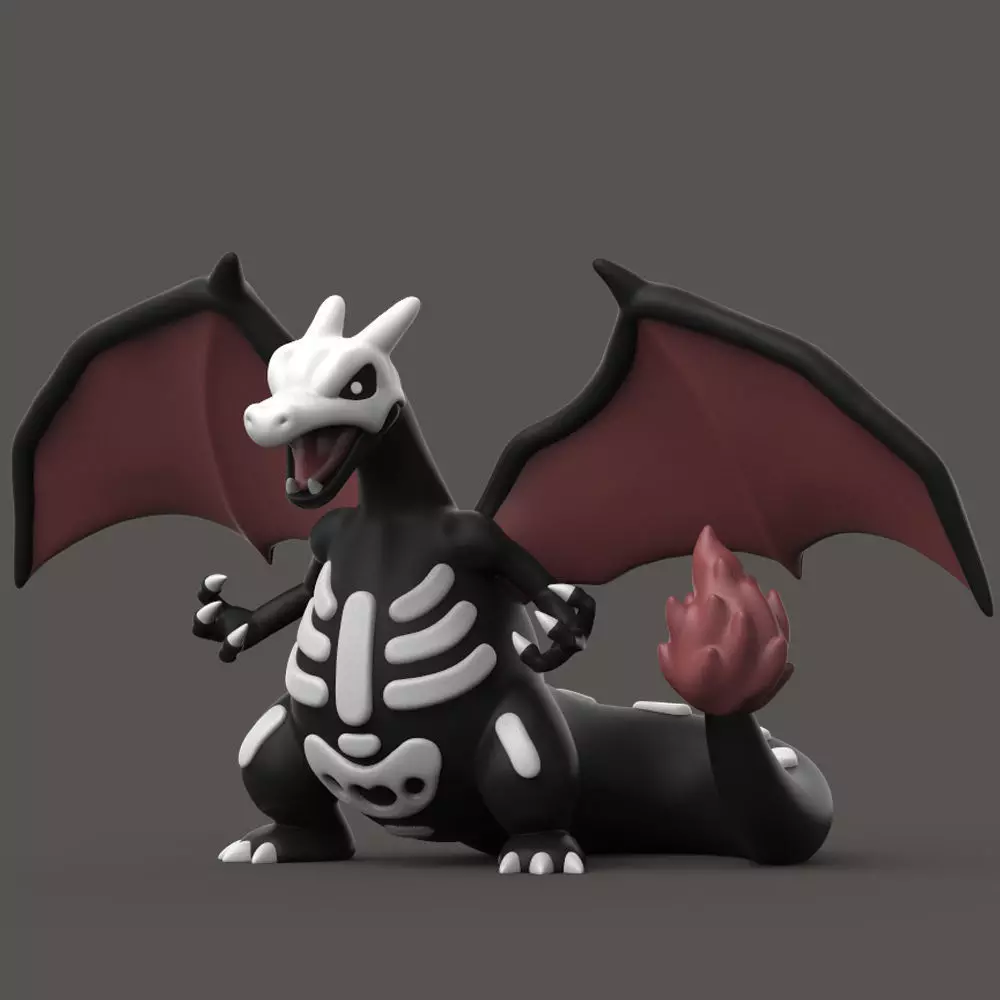 POKEMON - HALLOWEEN CHARIZARD 3D print model_0