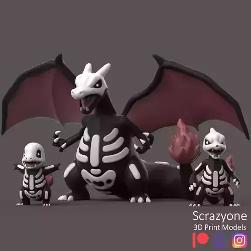 POKEMON - HALLOWEEN CHARMANDER EVOLUTION