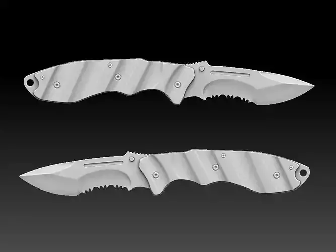 Combat Tactical Knife Printable 2