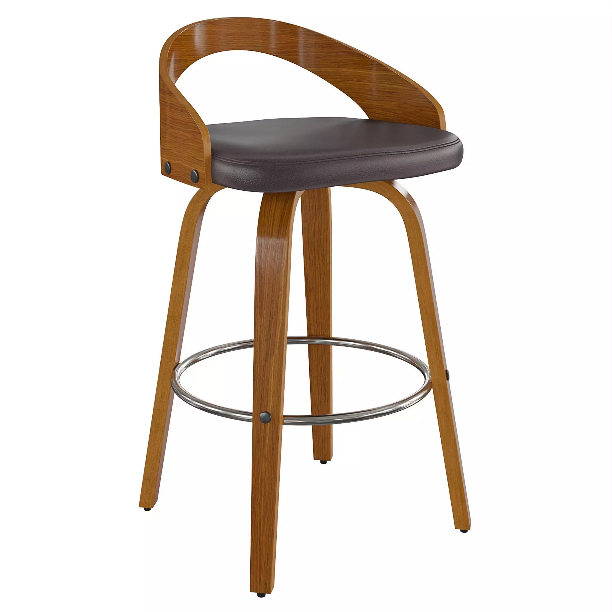Bar stool Maxime 3D model_0