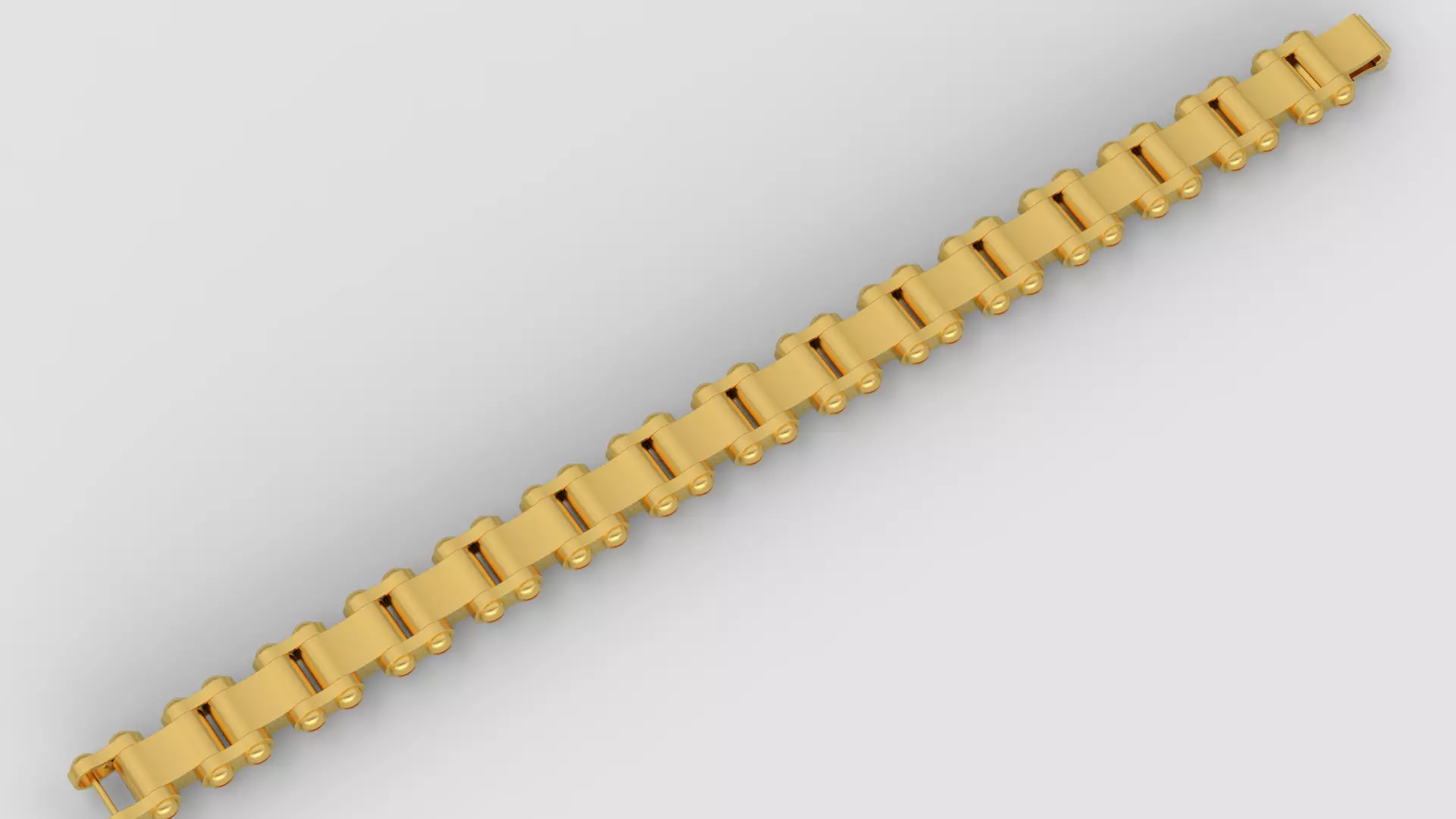 Men bracelet A35 3D print model_0