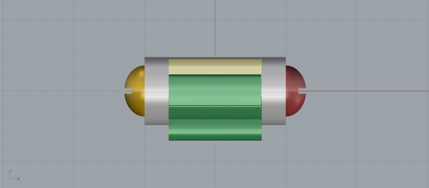 Men bracelet A35 3D print model_9