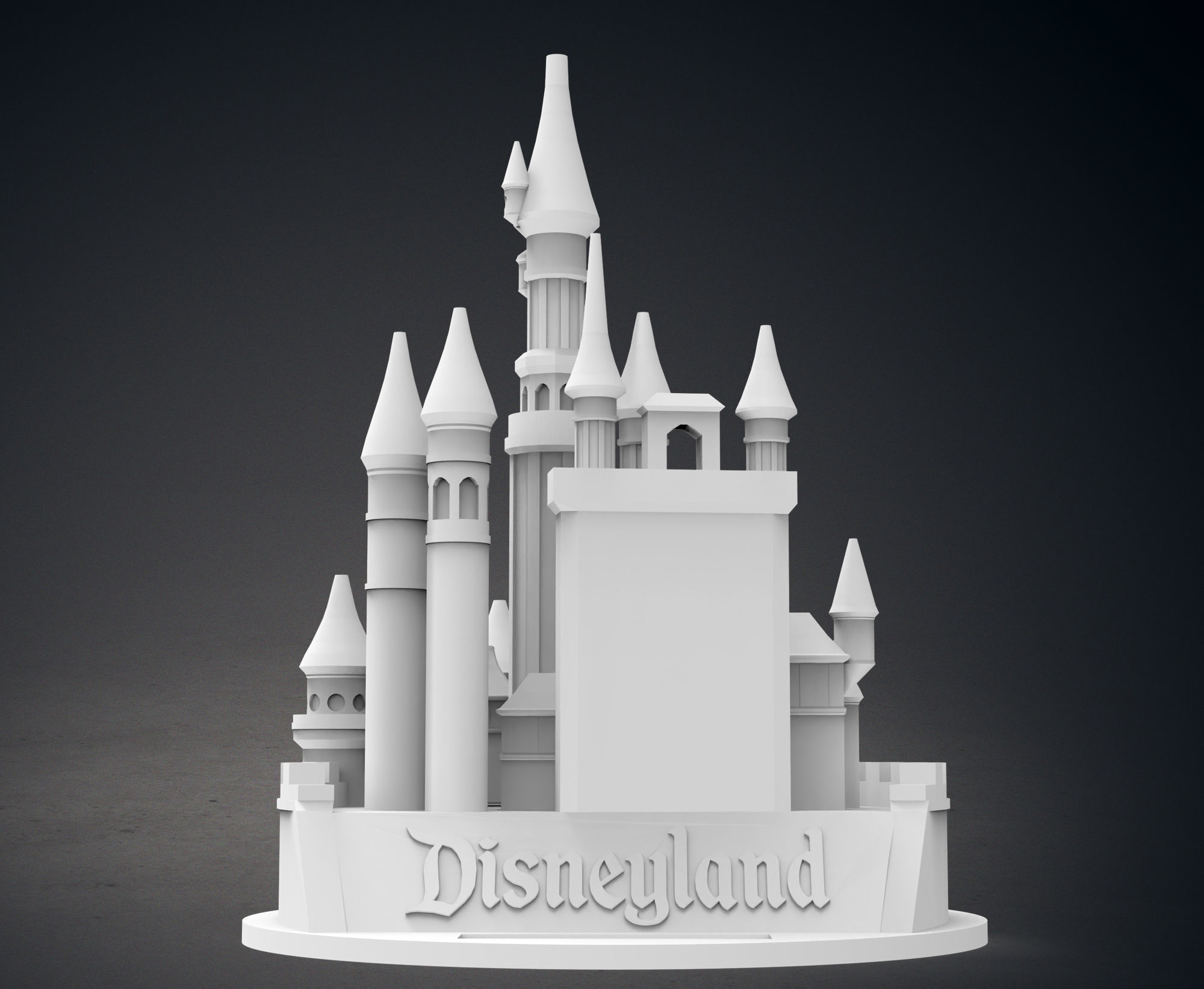 Disneyland Piggy Bank 3D print model_5