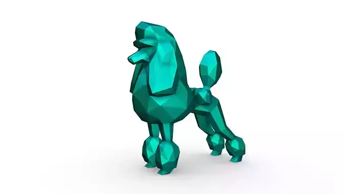 Poodle figure