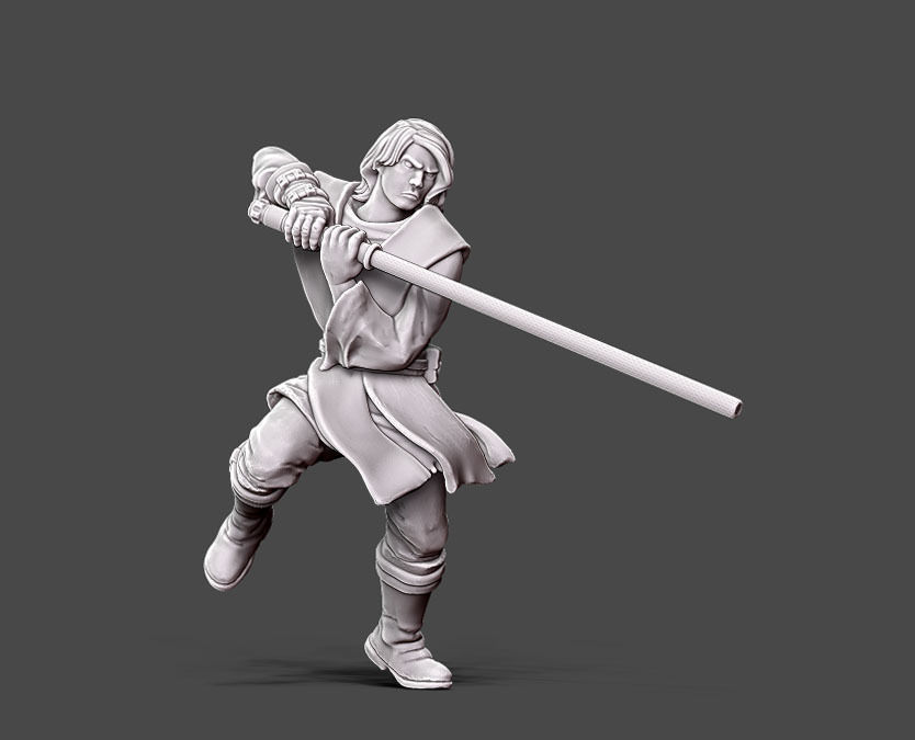 Dark adept - 35mm scale 3D print model_6