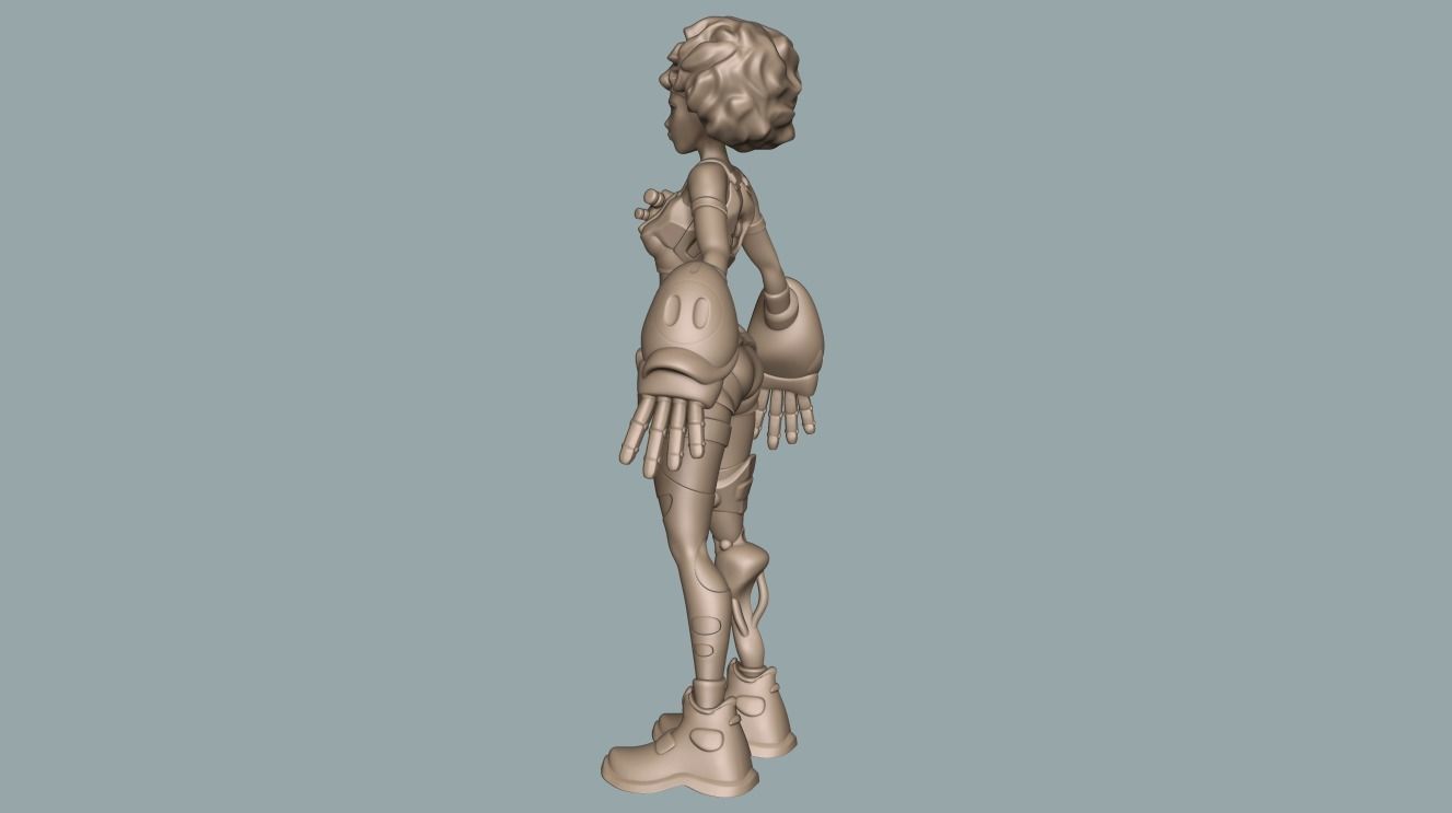 Girls basemeshes pack 3D Model Collection_22