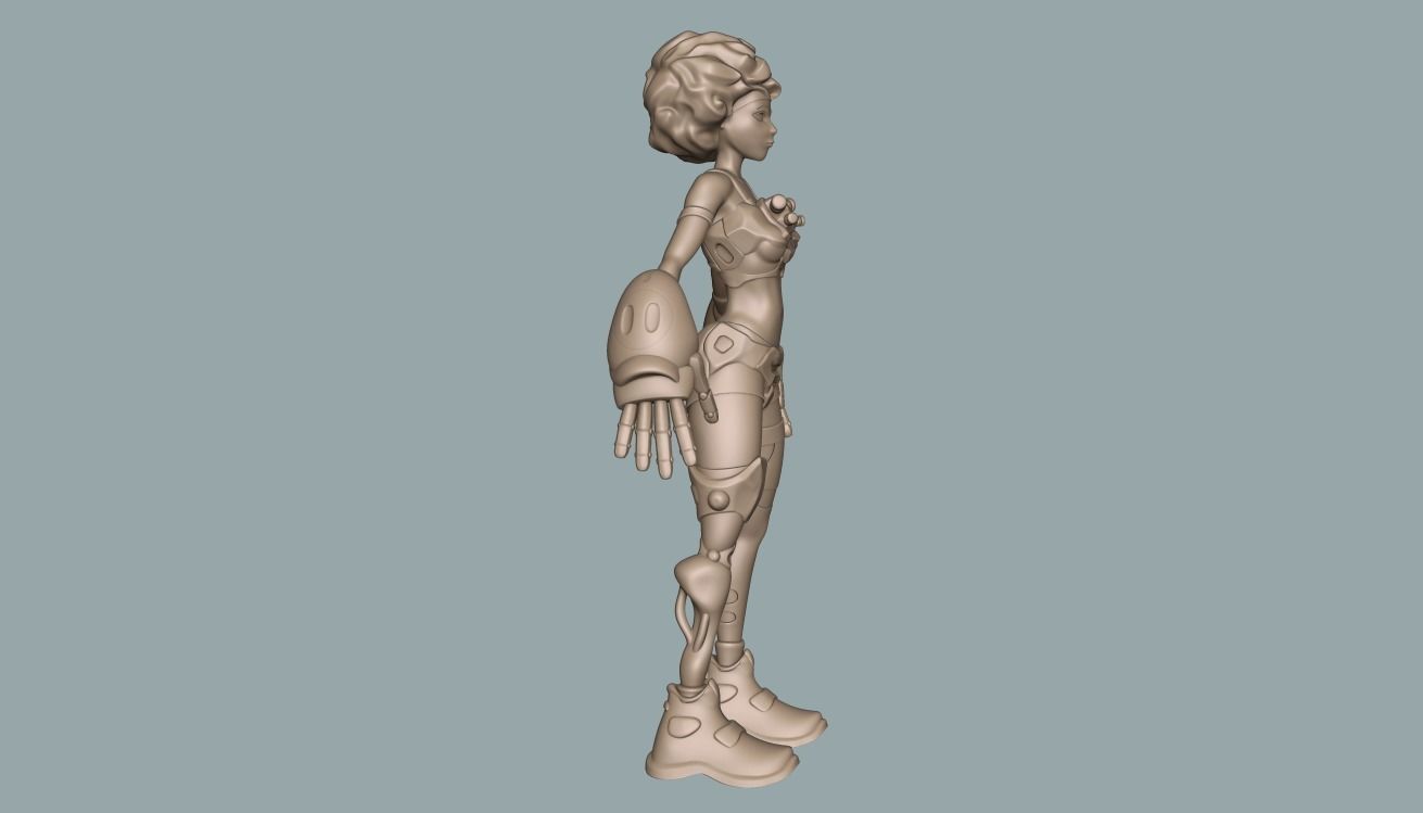 Girls basemeshes pack 3D Model Collection_19