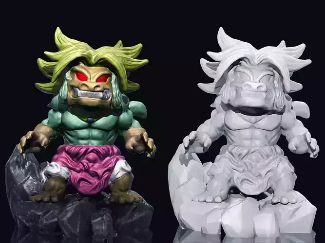 Kong Broly Dragon Ball 3D Printable Free 3D print model