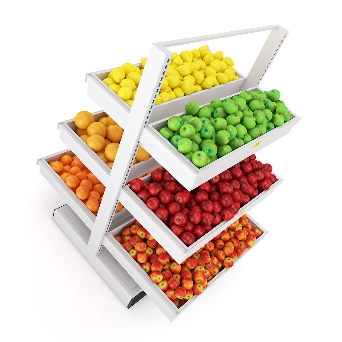 Fruit Shelf 3D model_1