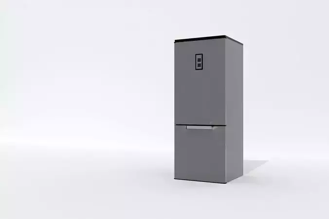 MINIMALISTIC FRIDGE 3D MODEL