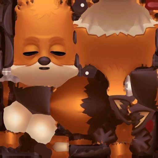 cartoon fox Nix 3d printed ready cool for your kids 3D print model_2