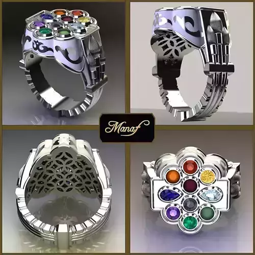 Mens ring STL