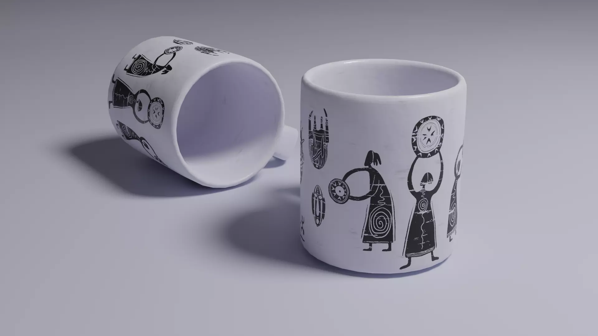 Simple cup Free 3D model
