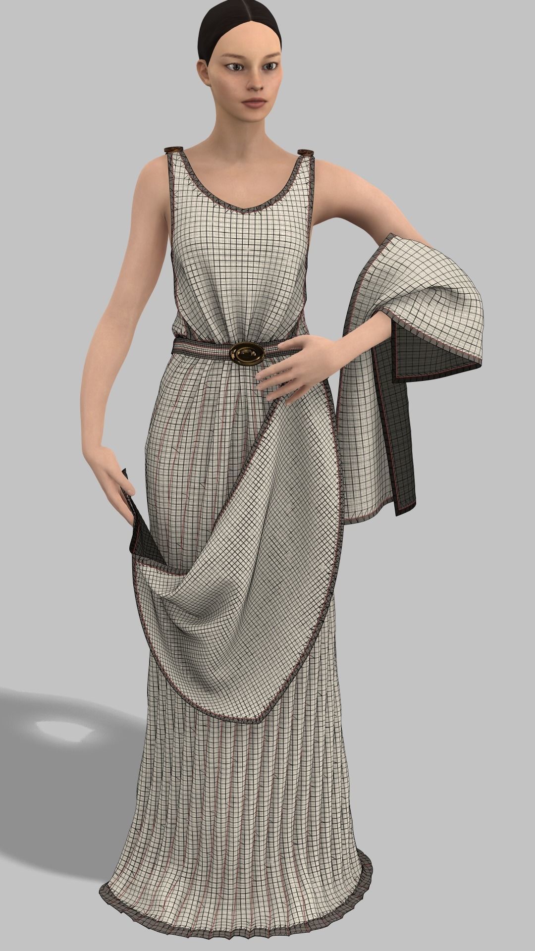 poly dress fashion REPLAY Poly satin midi dress main image 1
