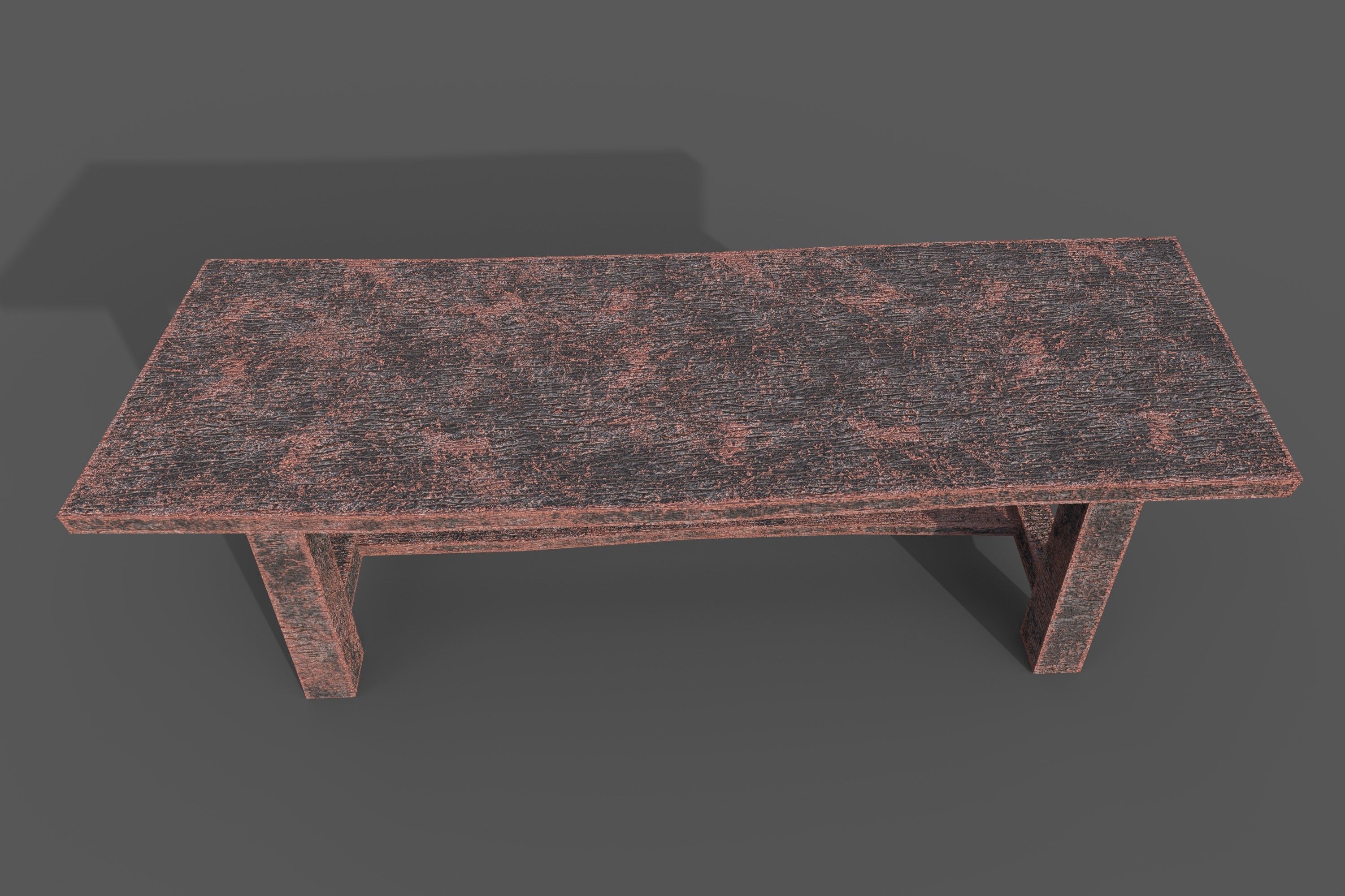 Sit Low poly With PBR Texture Low-poly 3D model_3