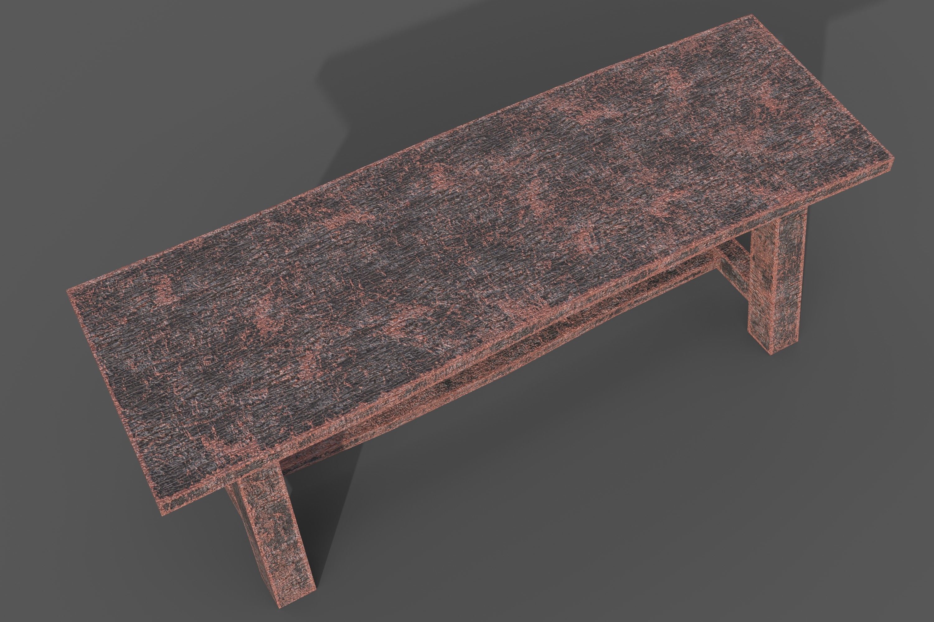 Sit Low poly With PBR Texture Low-poly 3D model_5