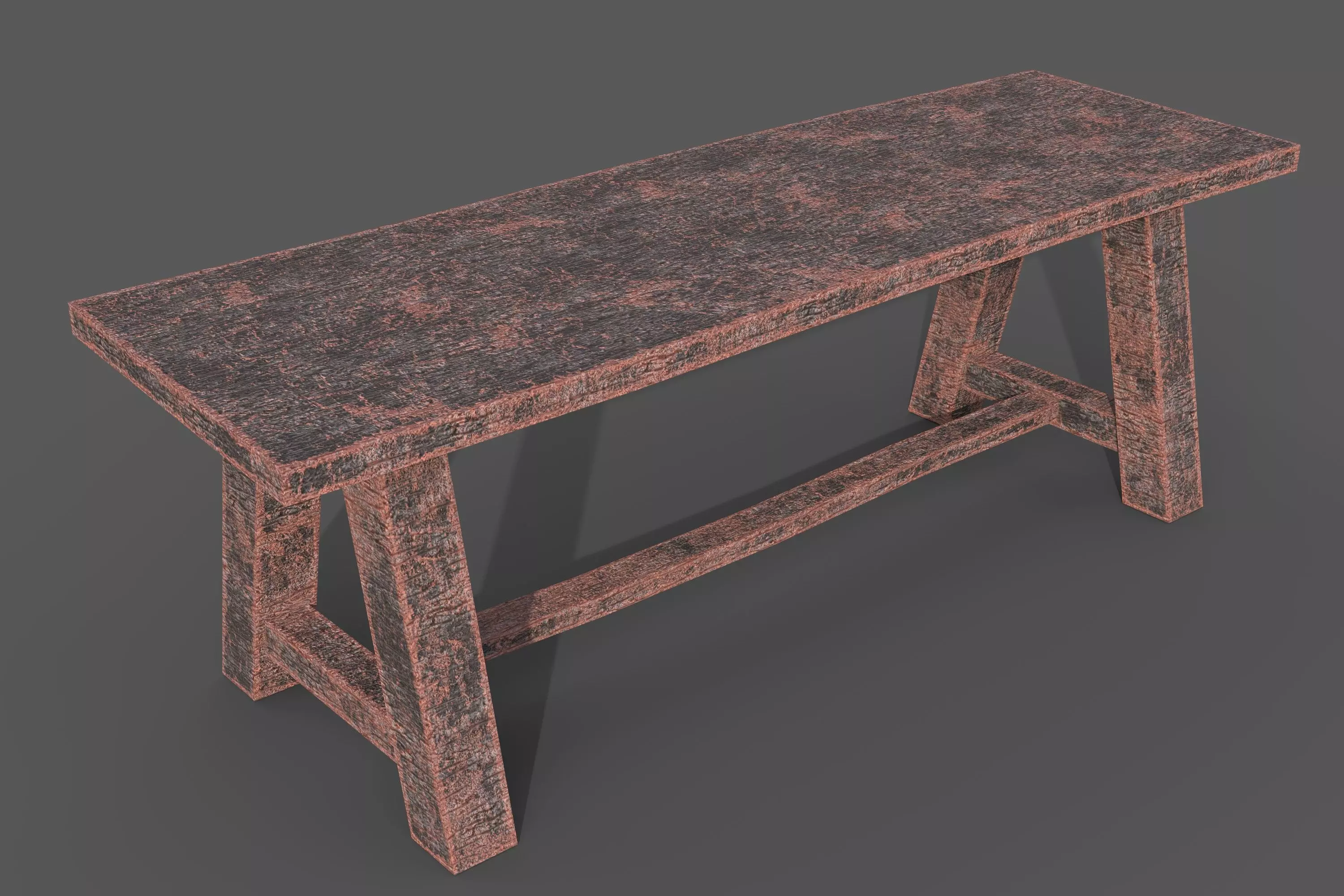Sit Low poly With PBR Texture Low-poly 3D model_0