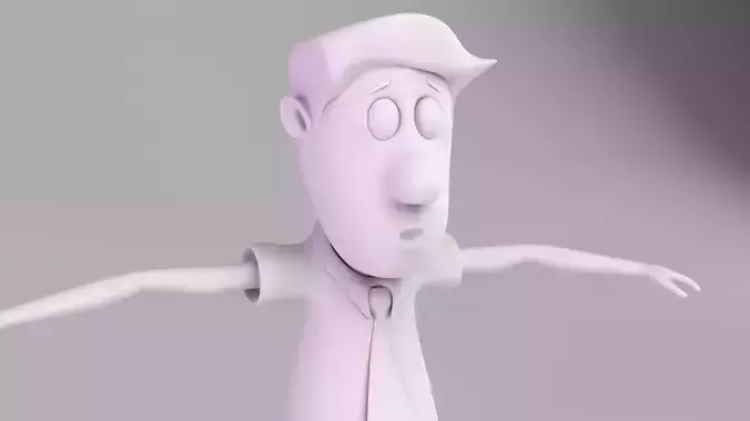 3d Cartoon man