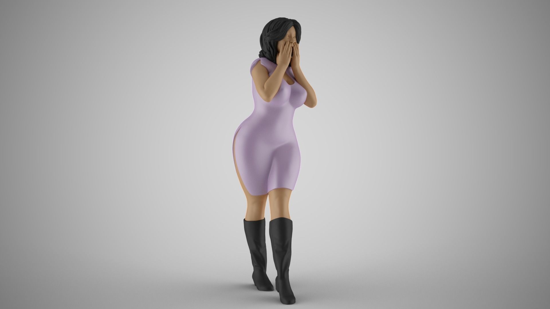 Gossip Bewilderment 3D print model_9