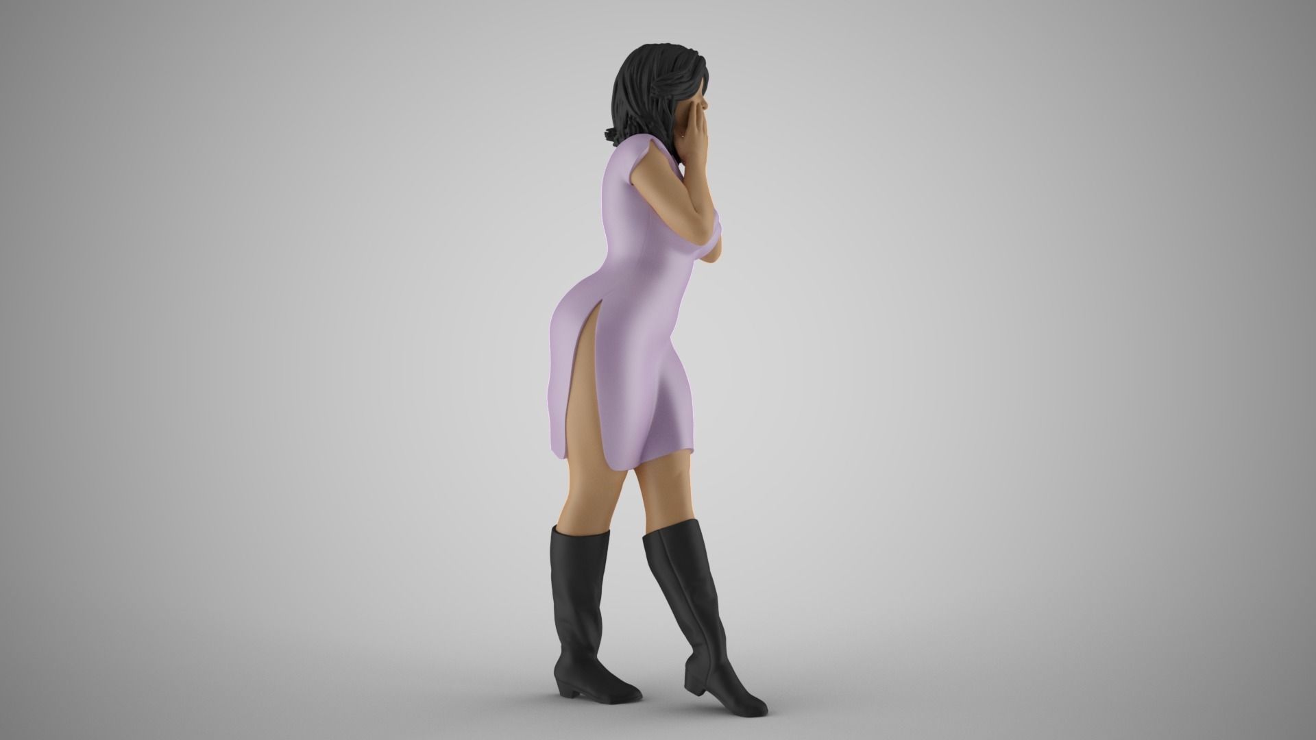 Gossip Bewilderment 3D print model_8