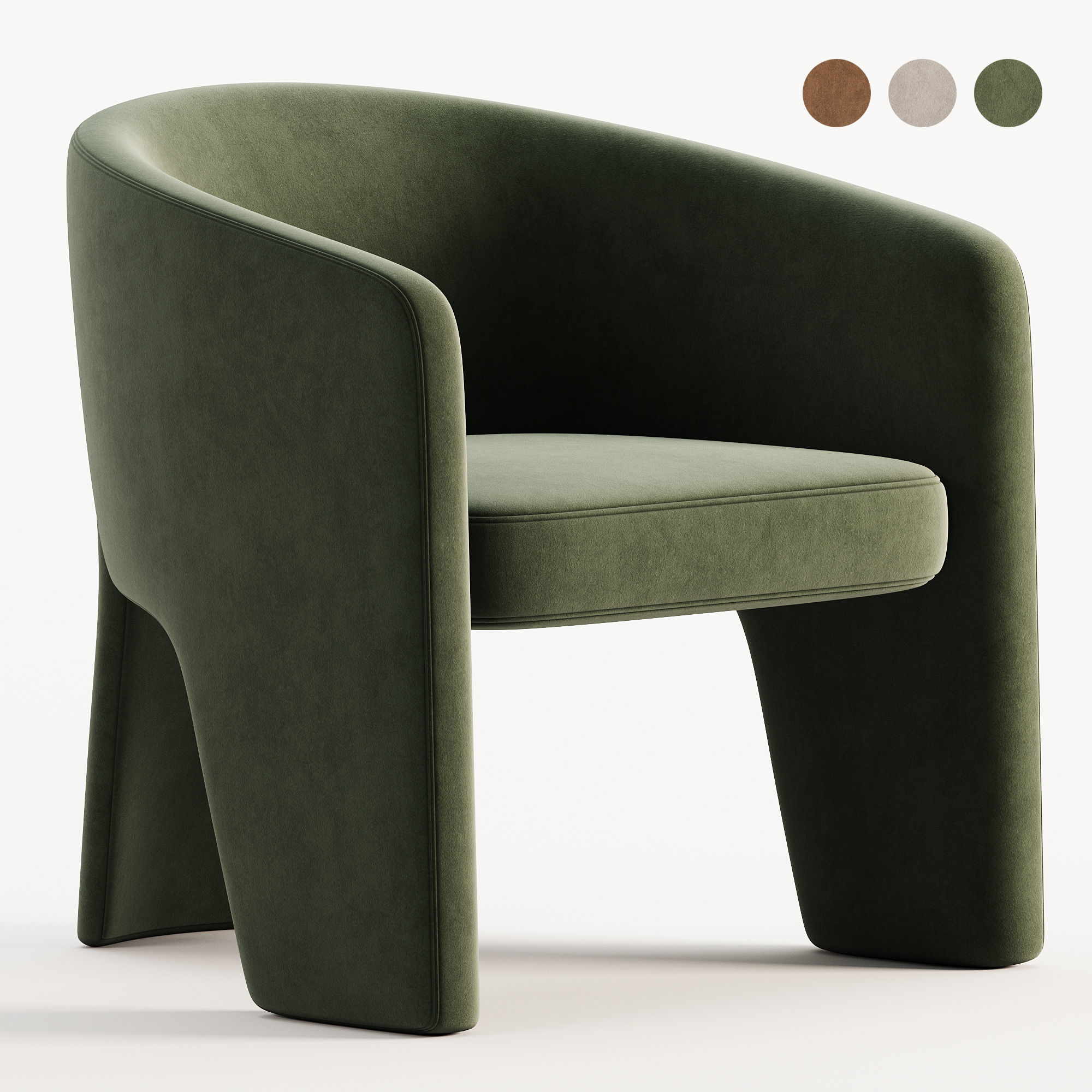 FAE ARMCHAIR 3D model_4