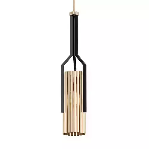 Arenzo modern pendant light with gold finish