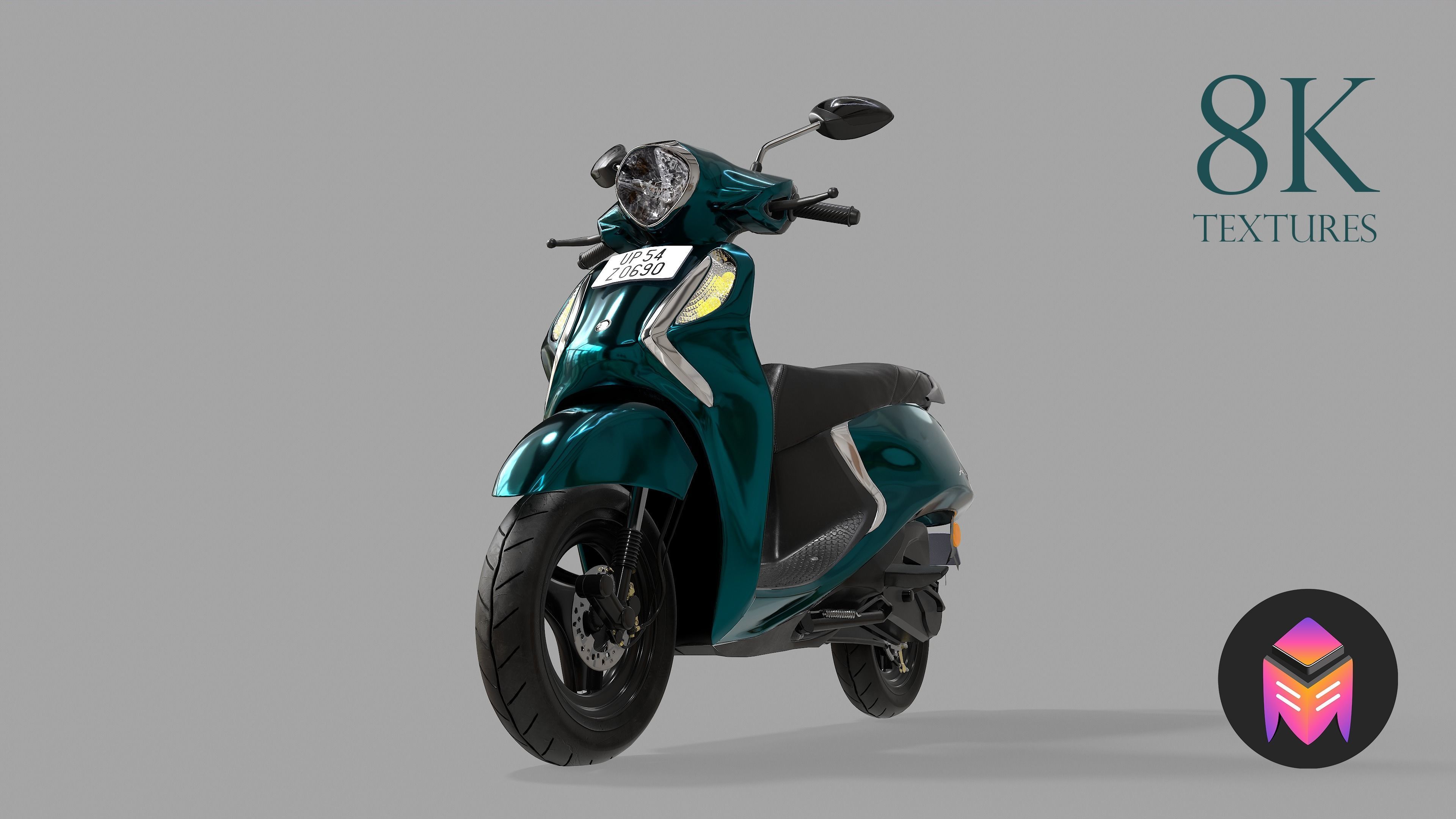 Scooters Combo Pack 3D Model Collection_2