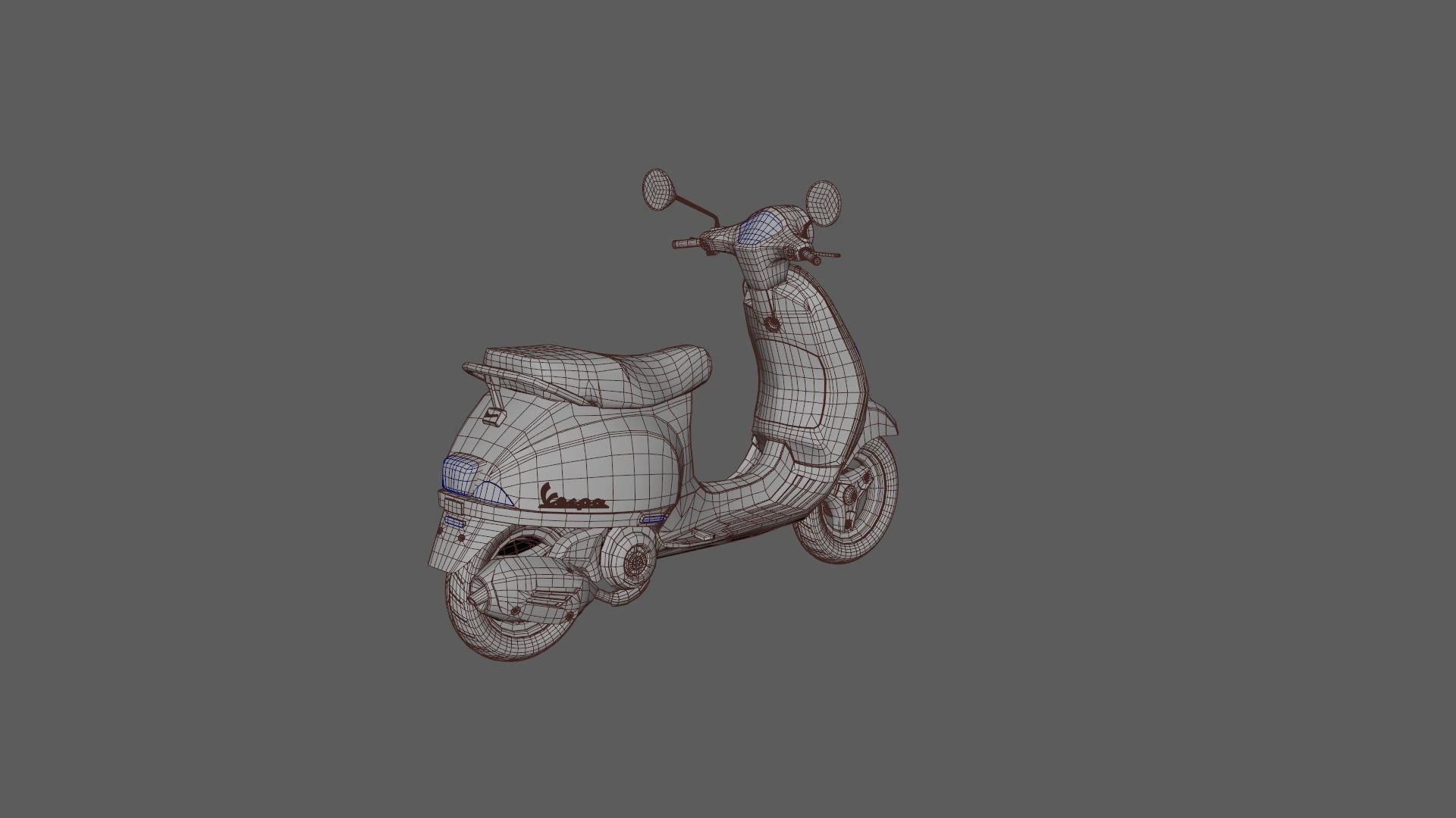 Scooters Combo Pack 3D Model Collection_51