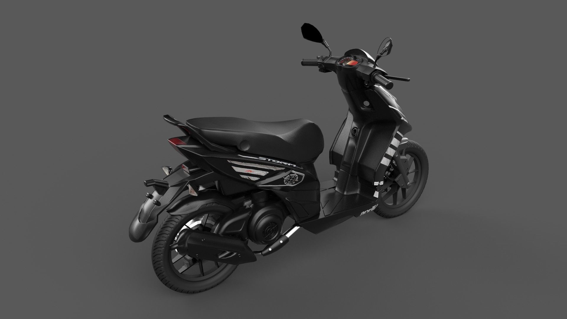Scooters Combo Pack 3D Model Collection_28
