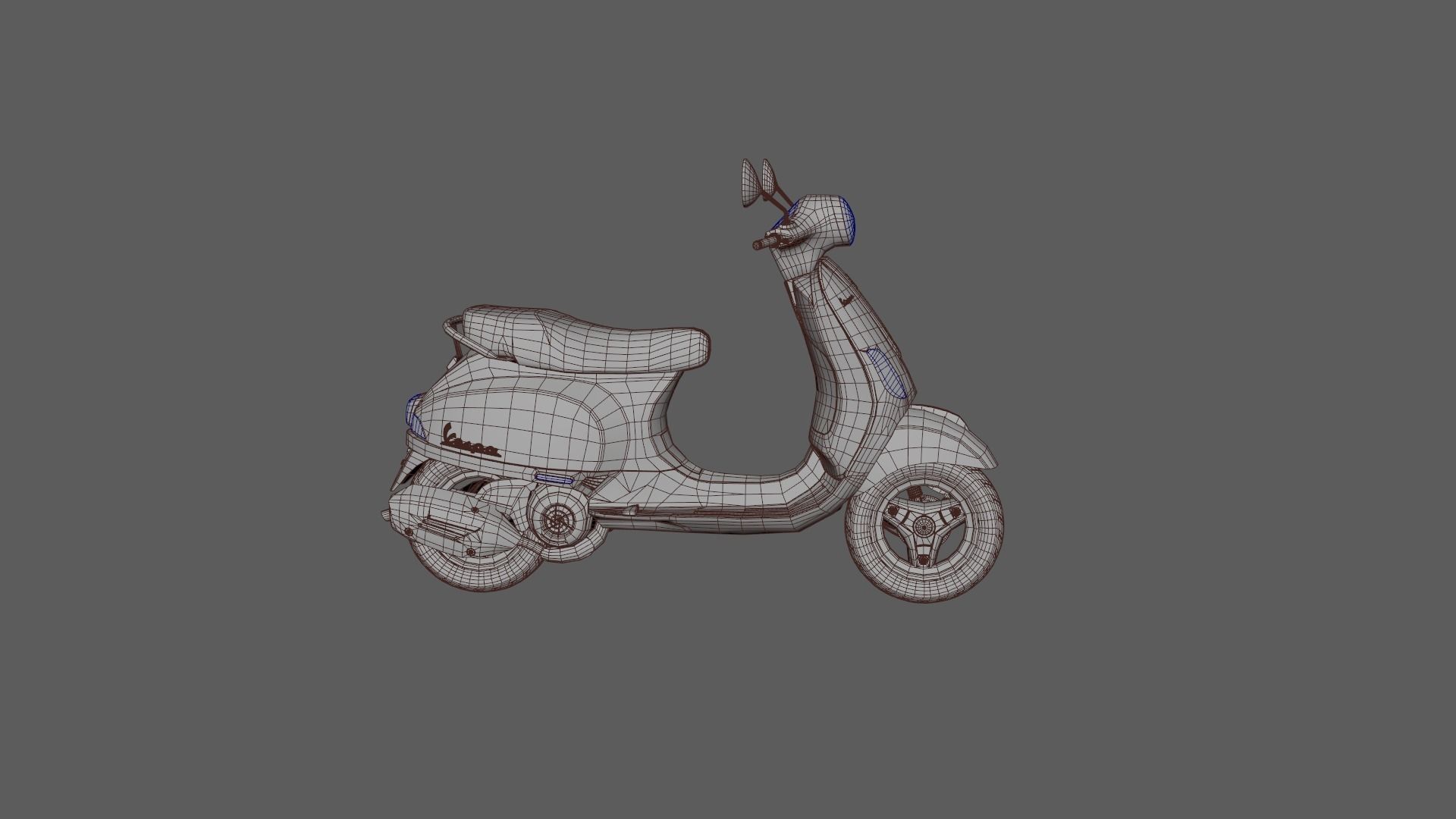 Scooters Combo Pack 3D Model Collection_53