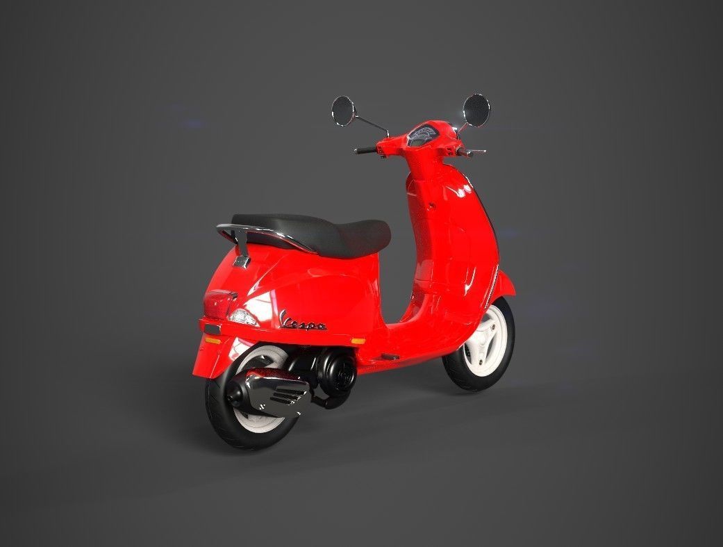 Scooters Combo Pack 3D Model Collection_37