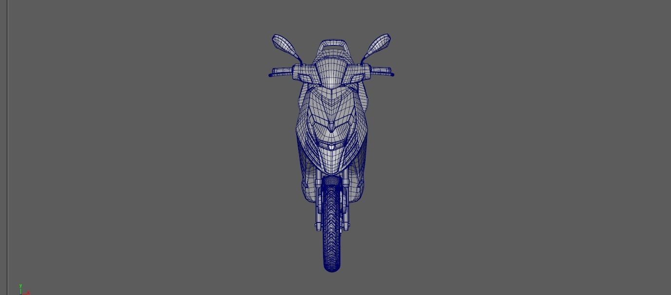 Scooters Combo Pack 3D Model Collection_32