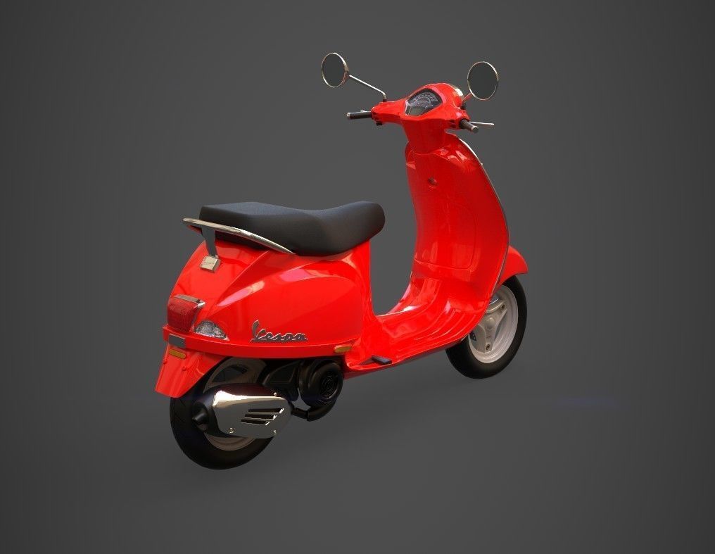 Scooters Combo Pack 3D Model Collection_39