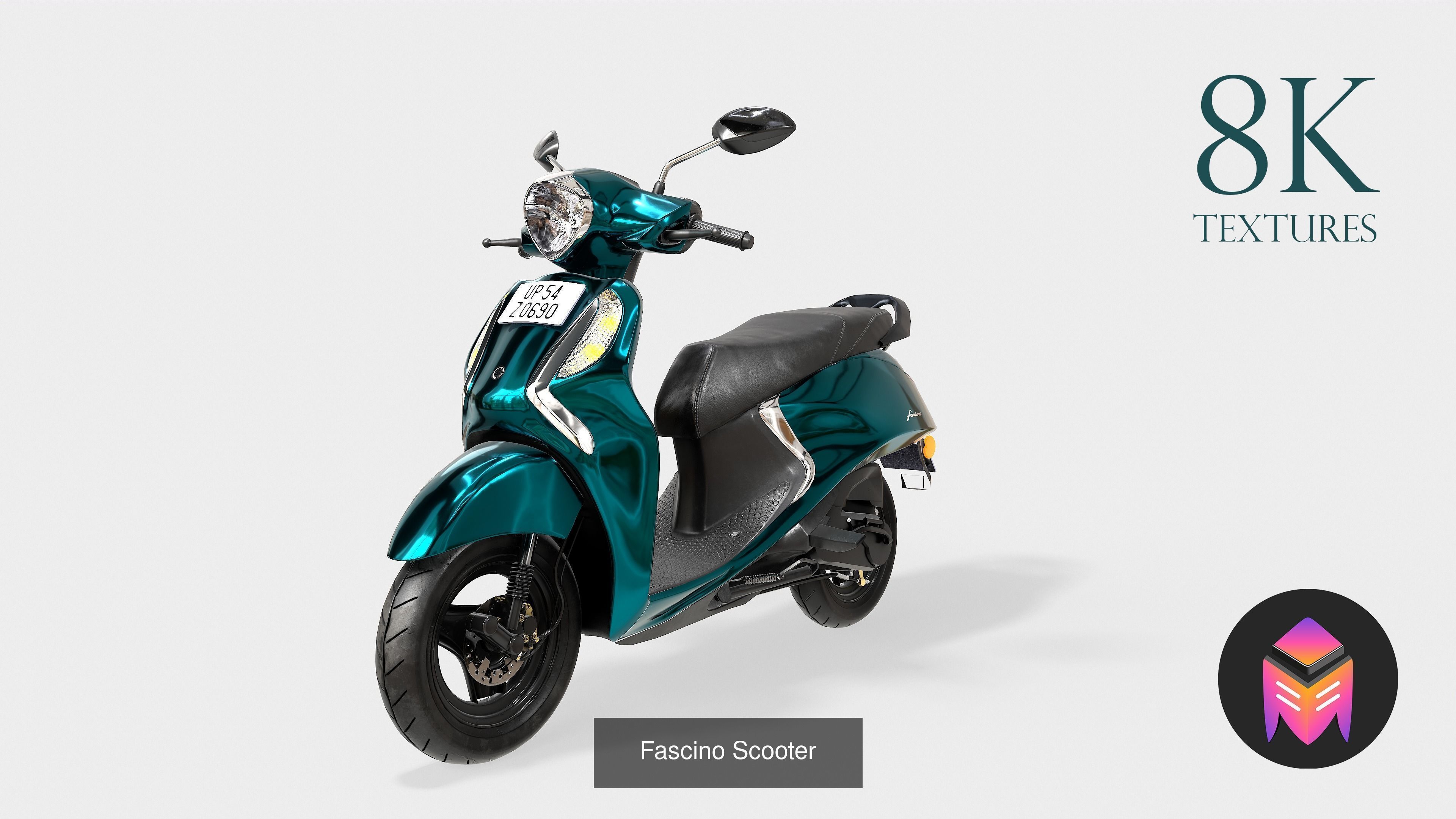 Scooters Combo Pack 3D Model Collection_19