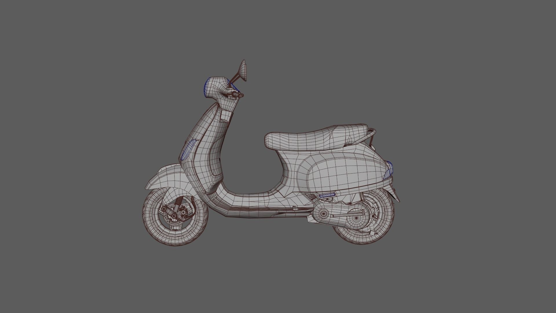 Scooters Combo Pack 3D Model Collection_52