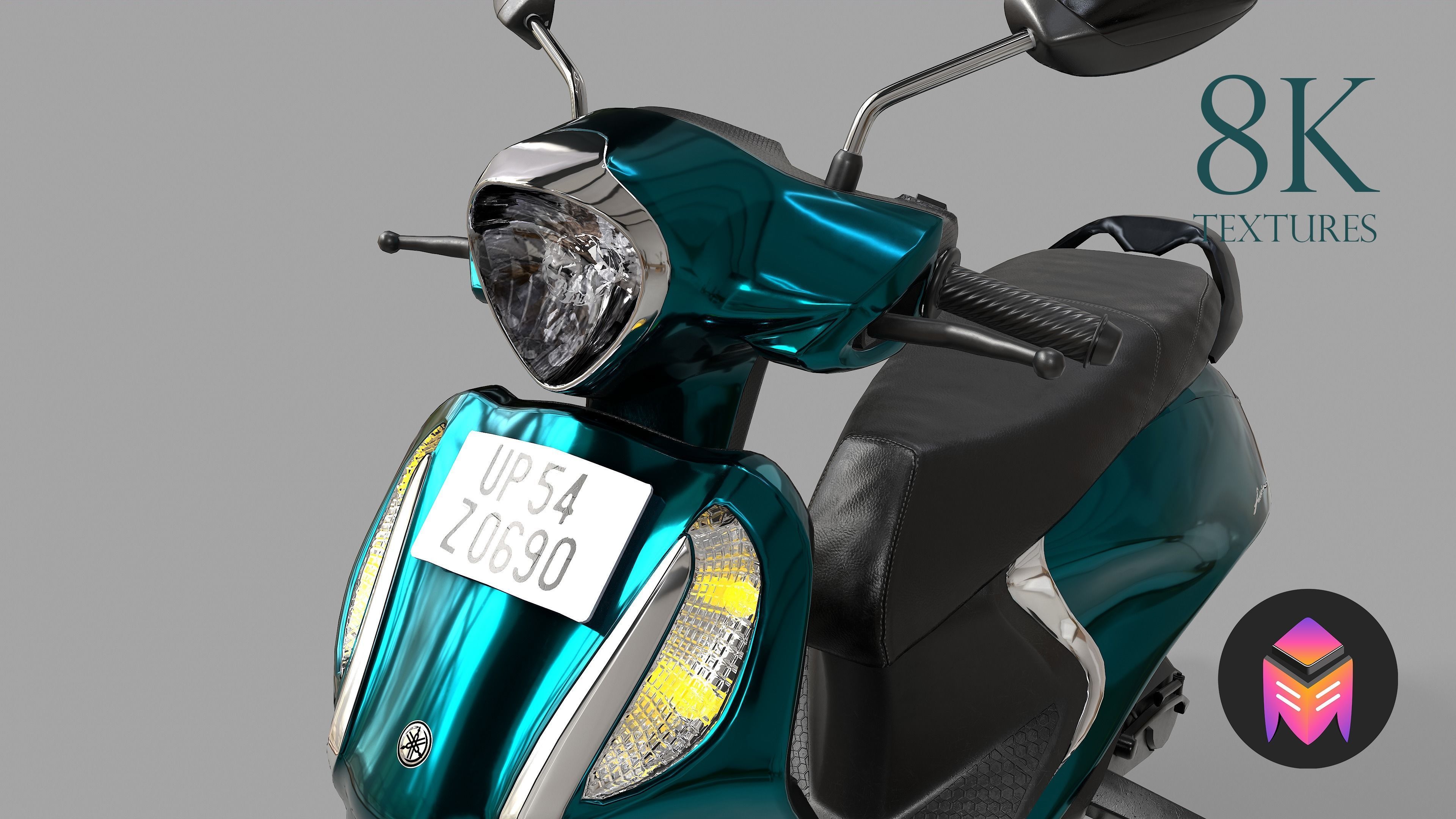 Scooters Combo Pack 3D Model Collection_11