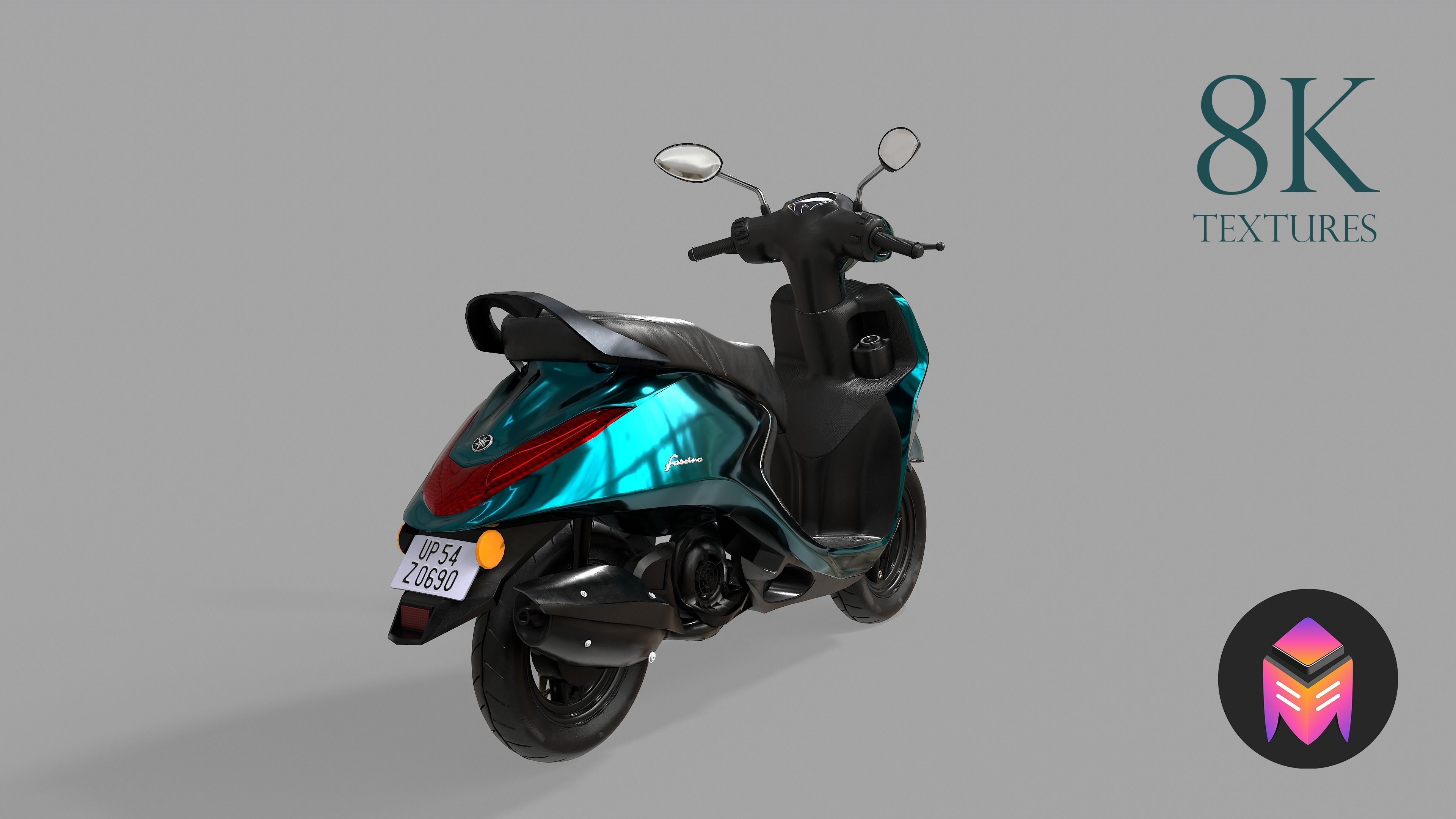 Scooters Combo Pack 3D Model Collection_6