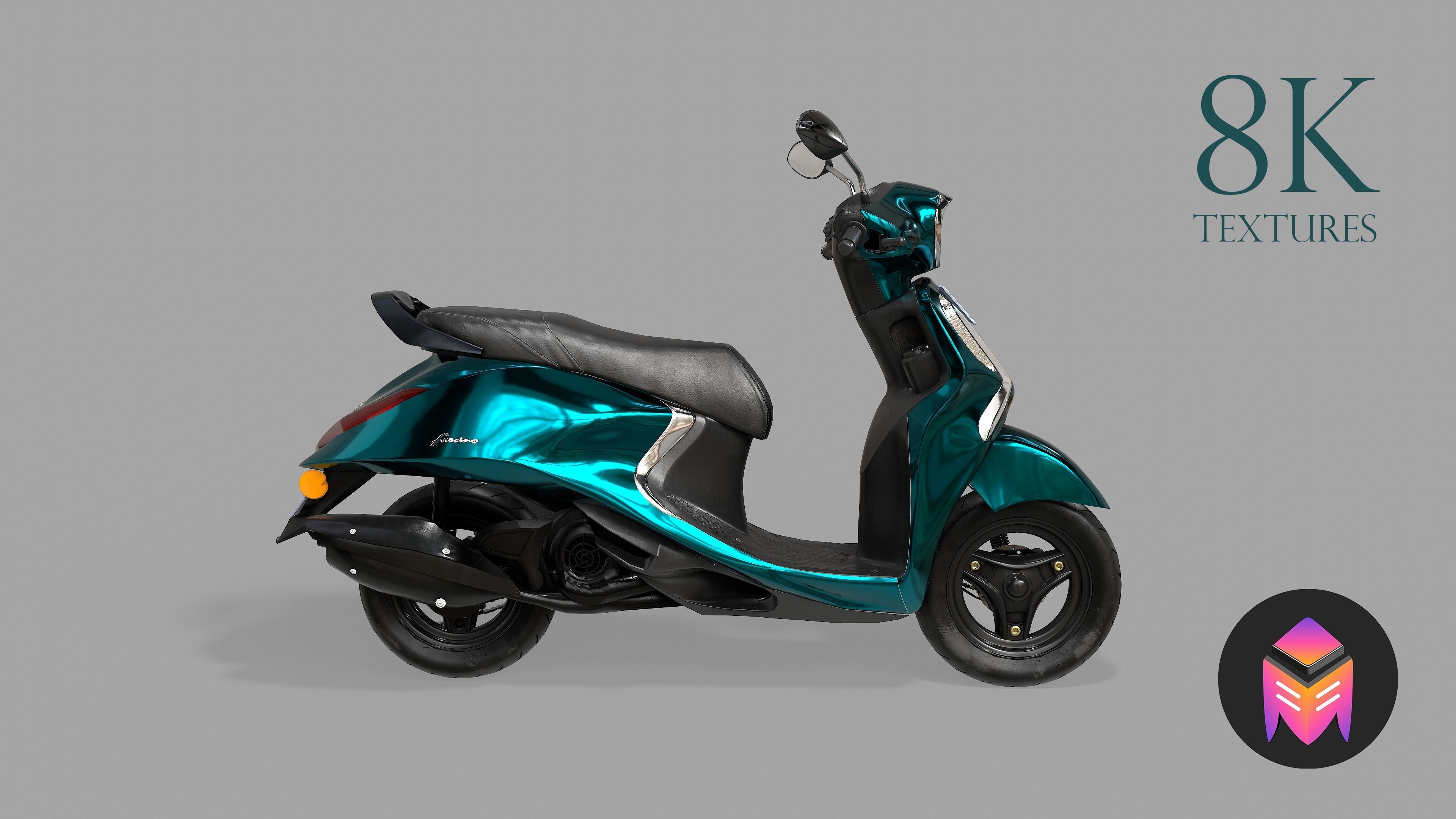 Scooters Combo Pack 3D Model Collection_4