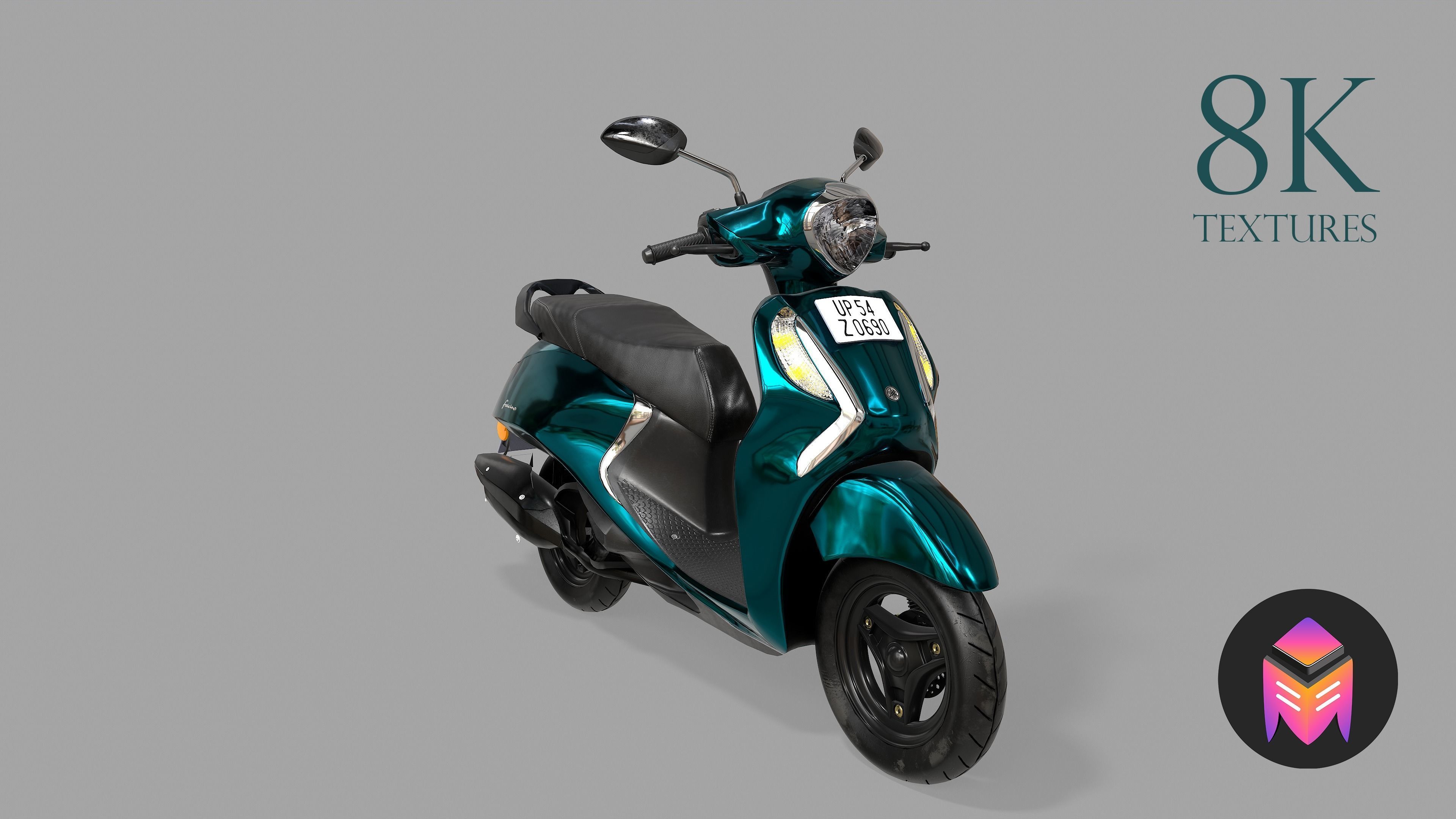 Scooters Combo Pack 3D Model Collection_7