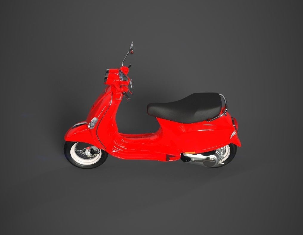 Scooters Combo Pack 3D Model Collection_49