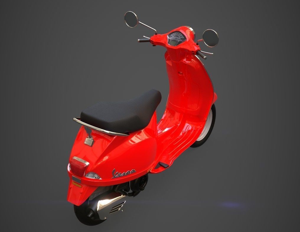 Scooters Combo Pack 3D Model Collection_47