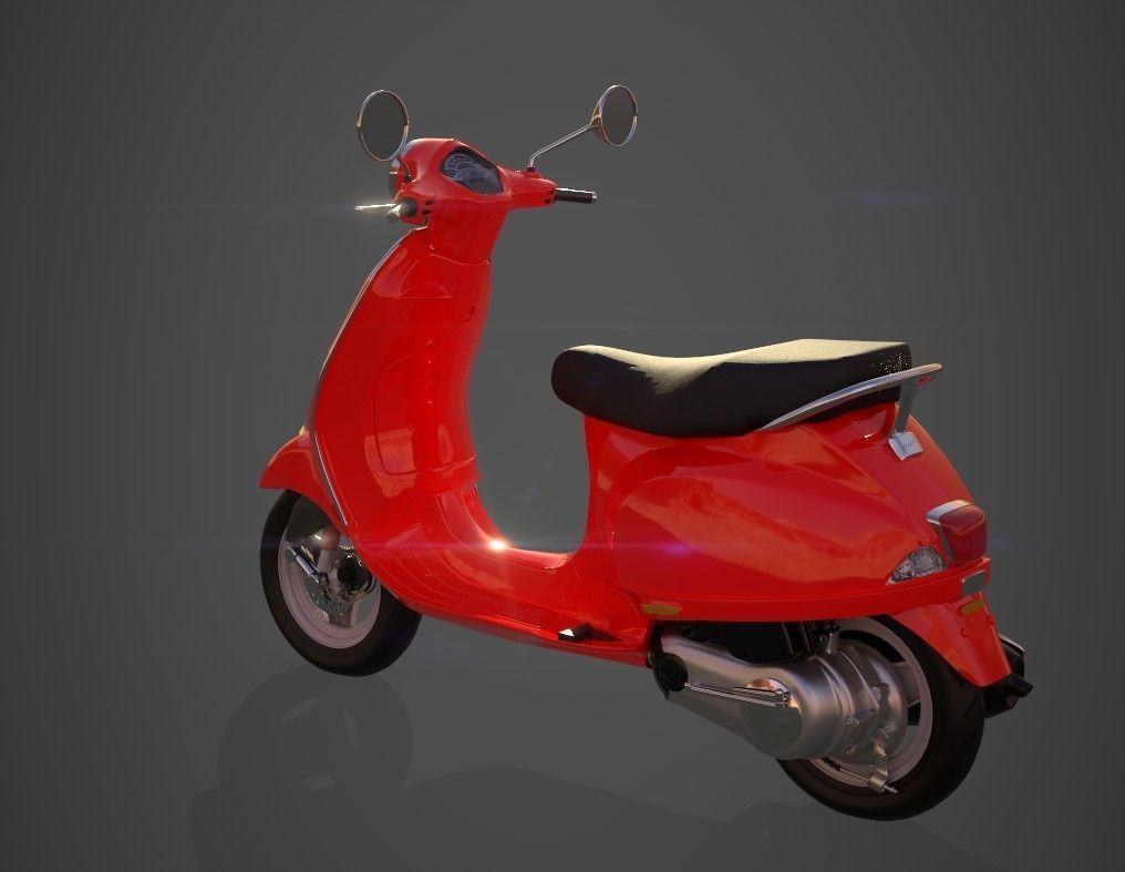 Scooters Combo Pack 3D Model Collection_41