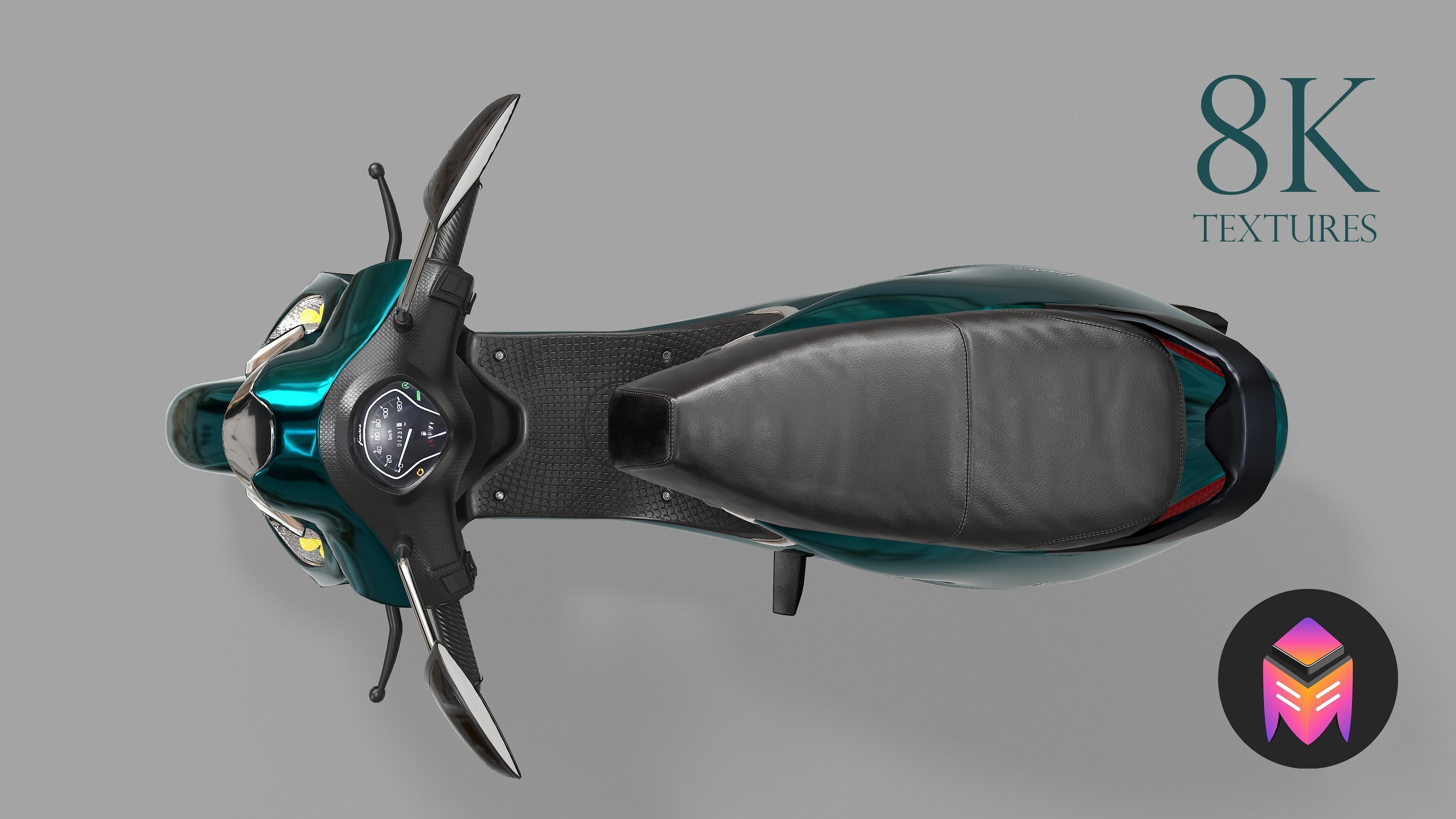Scooters Combo Pack 3D Model Collection_5