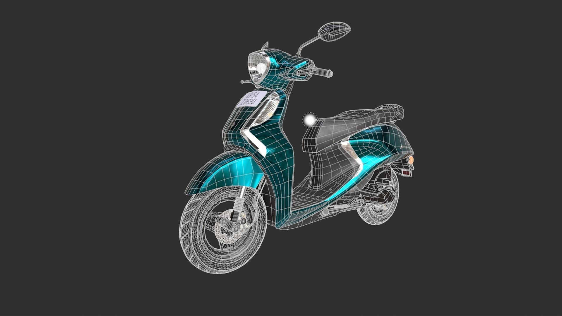 Scooters Combo Pack 3D Model Collection_15