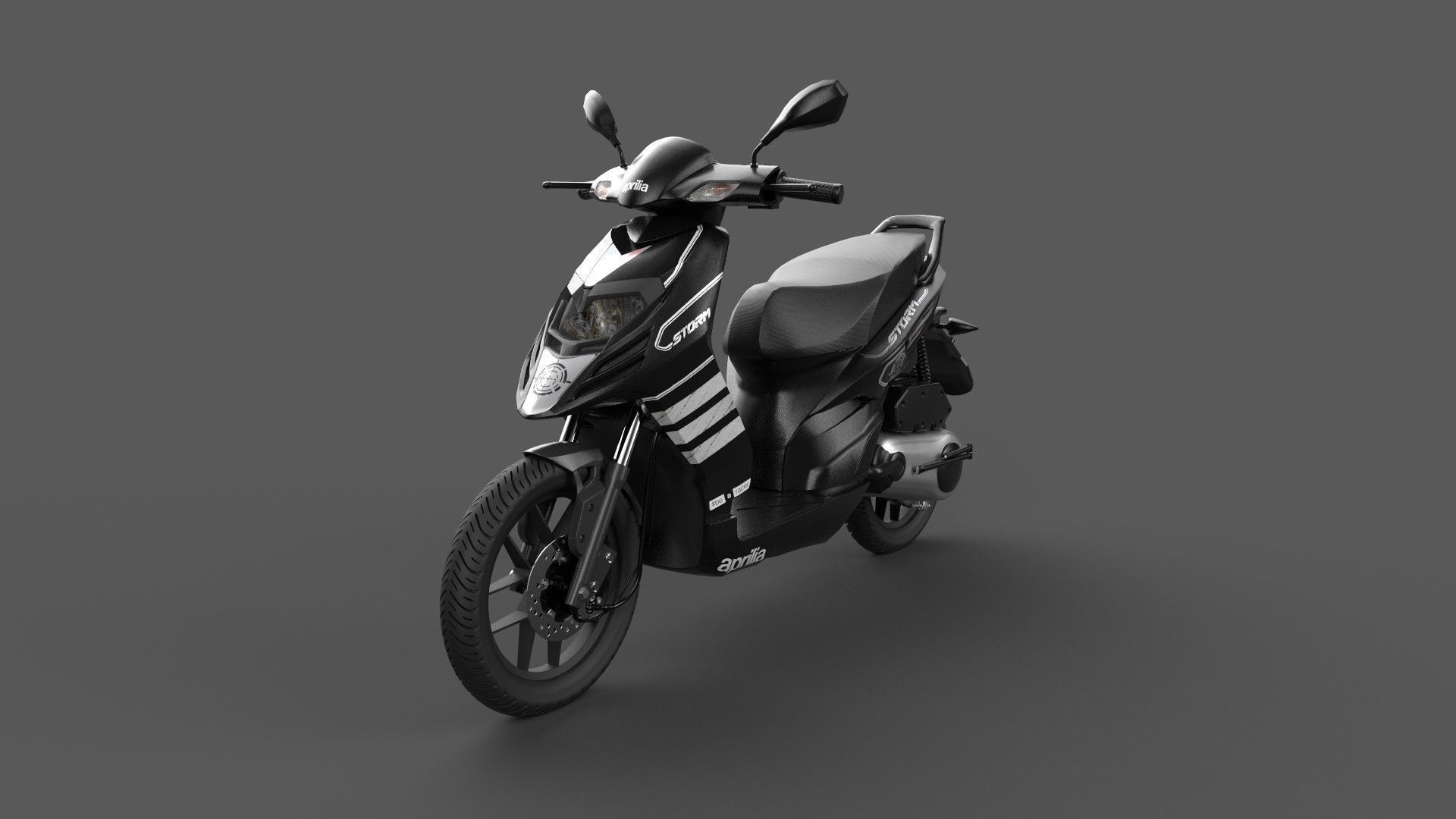 Scooters Combo Pack 3D Model Collection_24