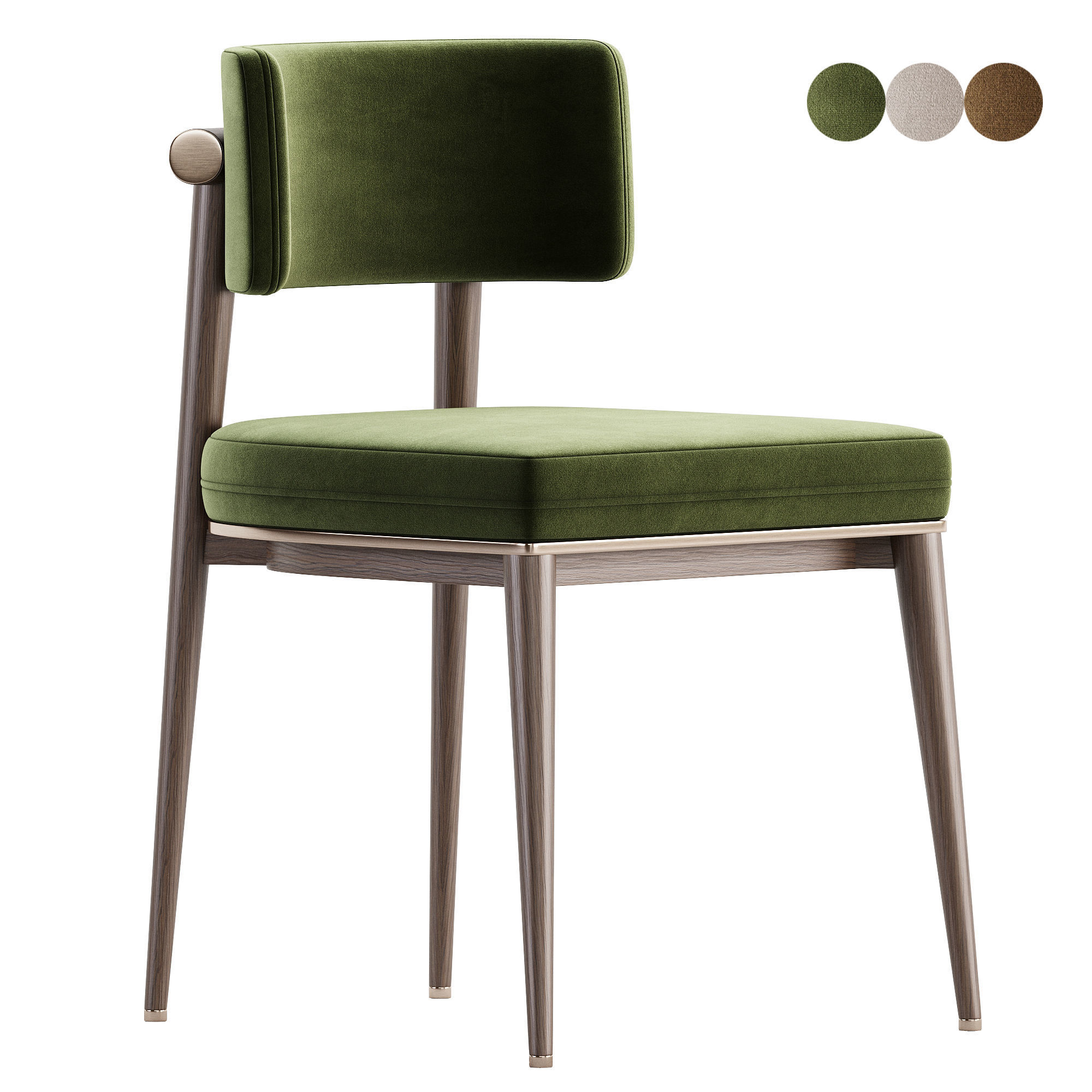 Frank Dining chair 3D model_5