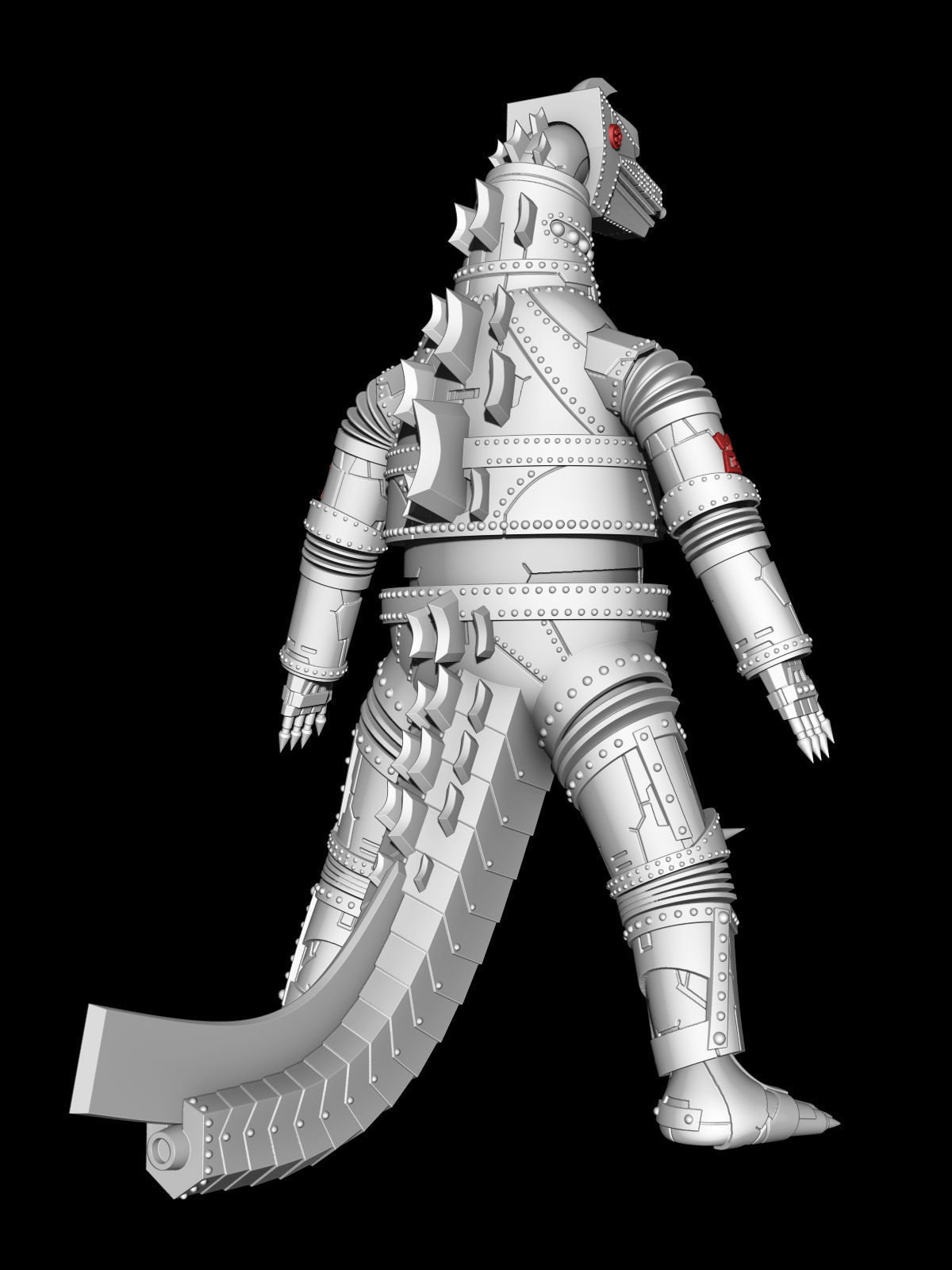 Mechagodzilla 1974 3D print model_1