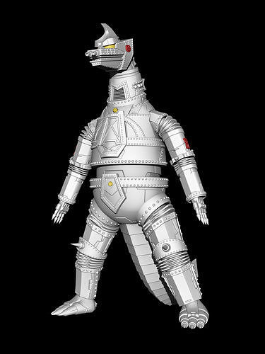 Mechagodzilla 1974 3D print model